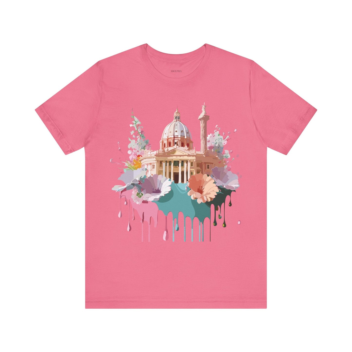 Unisex Rome Graphic Tee Tourist Shirt Adelpha Vintage Artwork Premium Comfort Everyday Wear