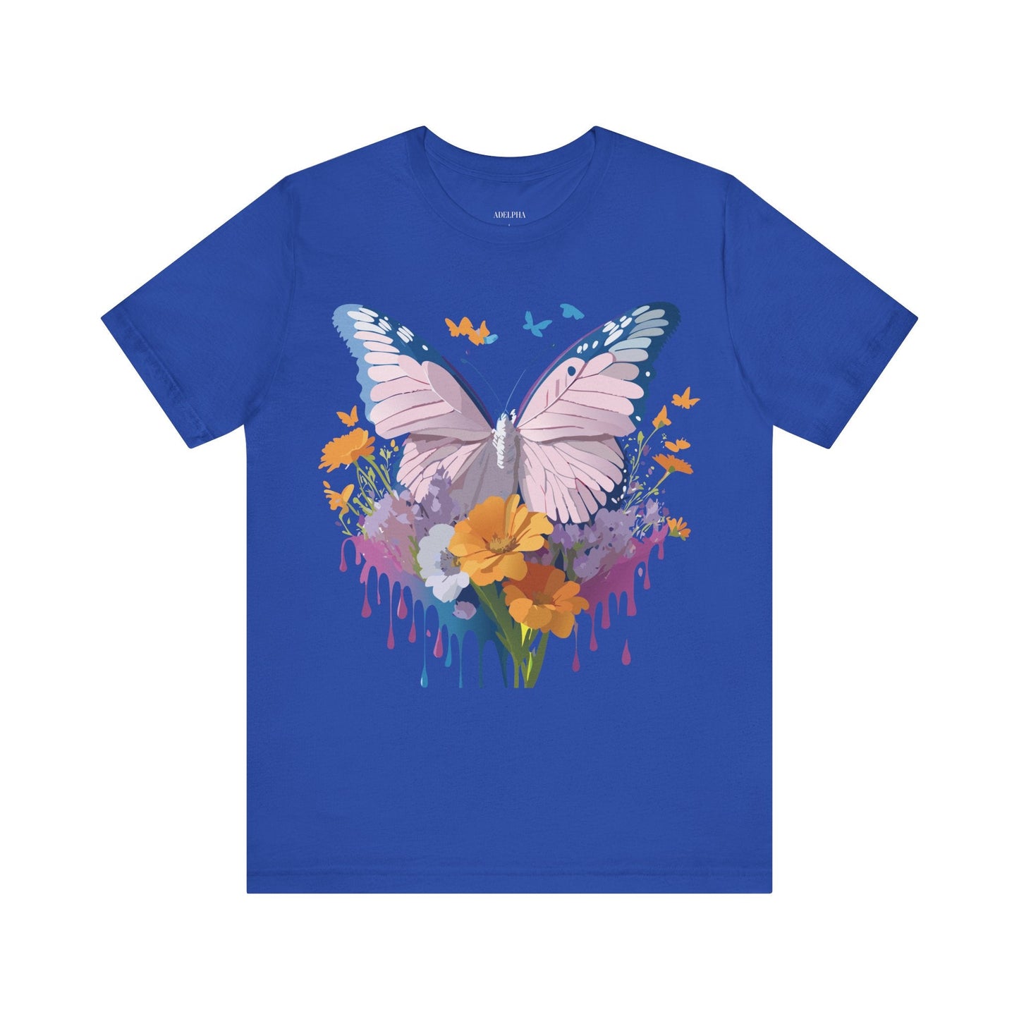 Butterfly Graphic Tee Unisex Jersey Short Sleeve Adelpha Art Design