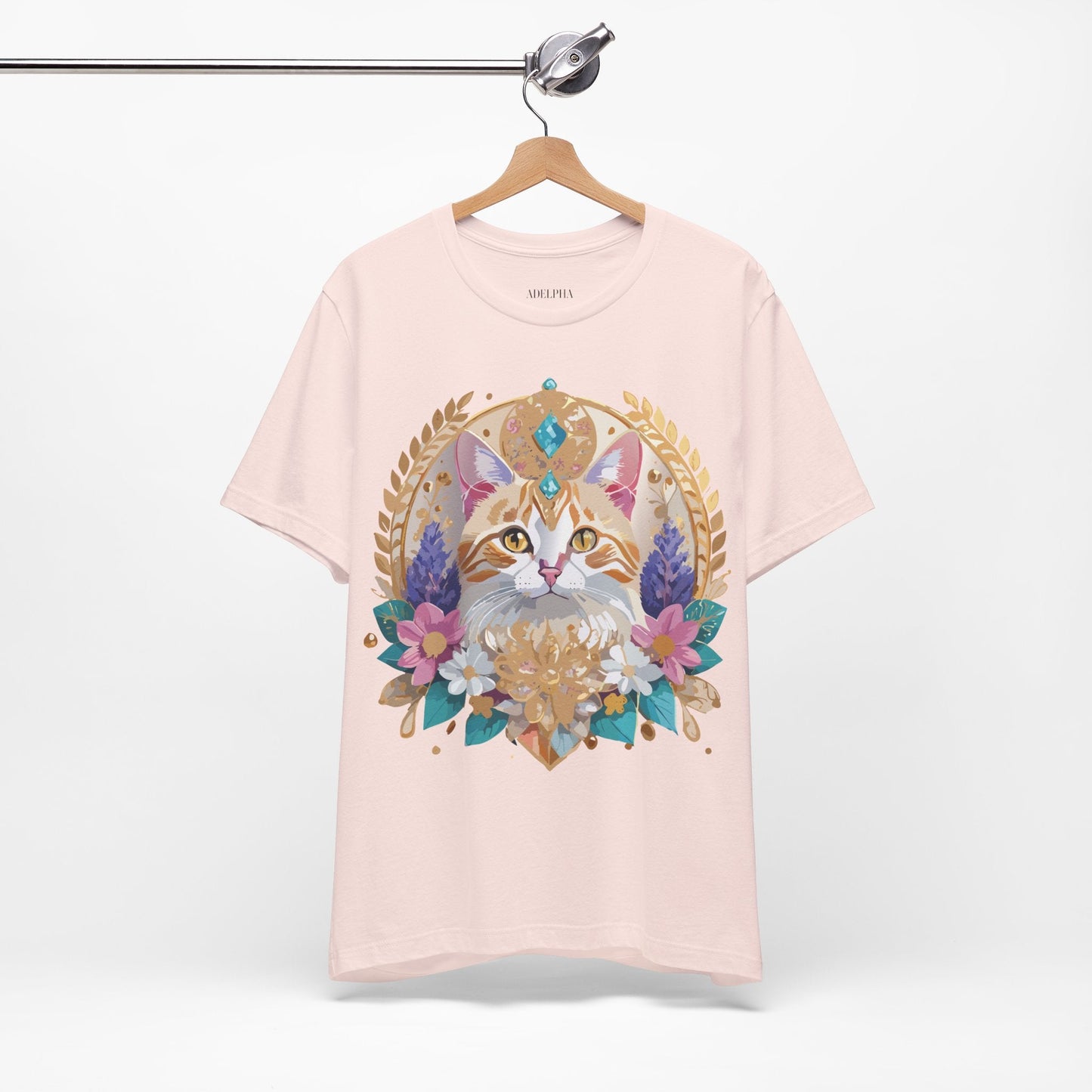 Adelpha Medallion Graphic Tee Unisex Jersey Short Sleeve Vintage Inspired Art Premium Casual Wear
