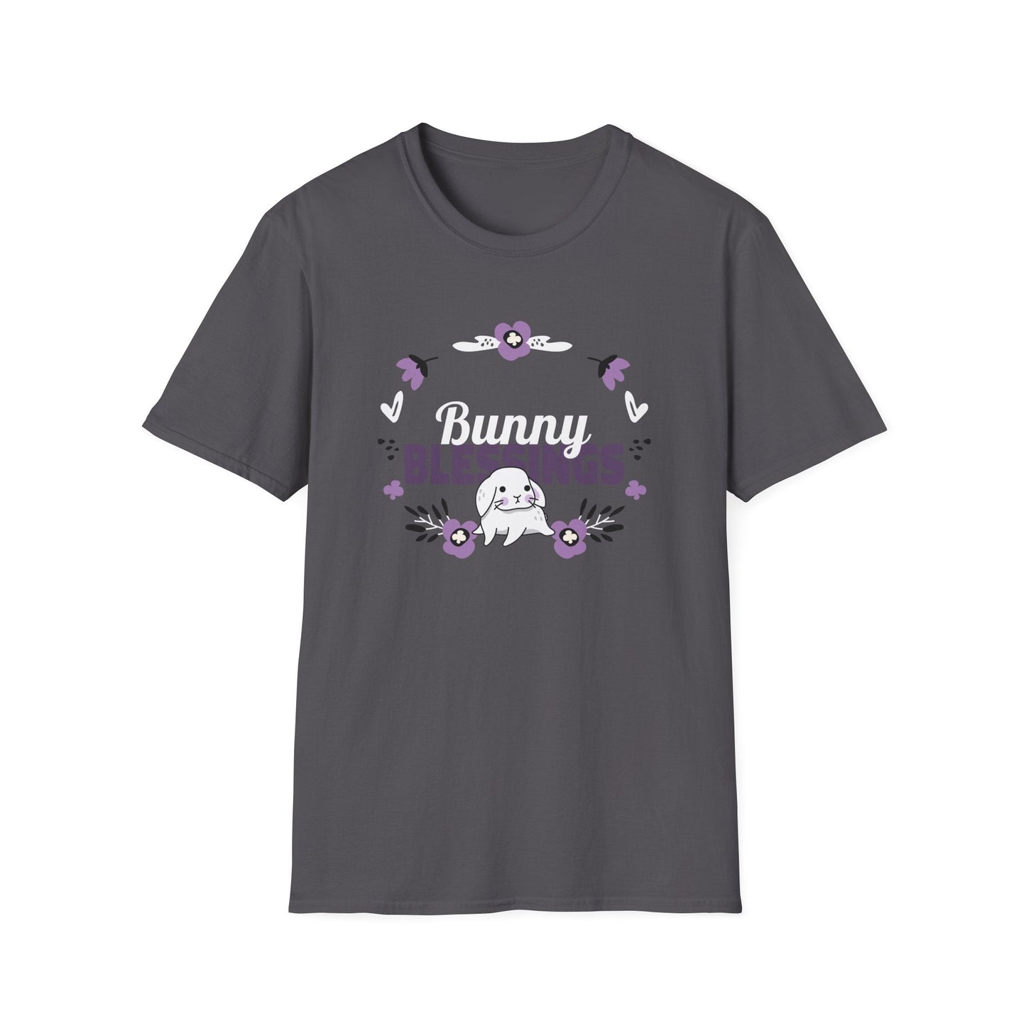 Easter Bunny T Shirt Unisex Gildan Softstyle 64000 Tee With Easter Signature Design