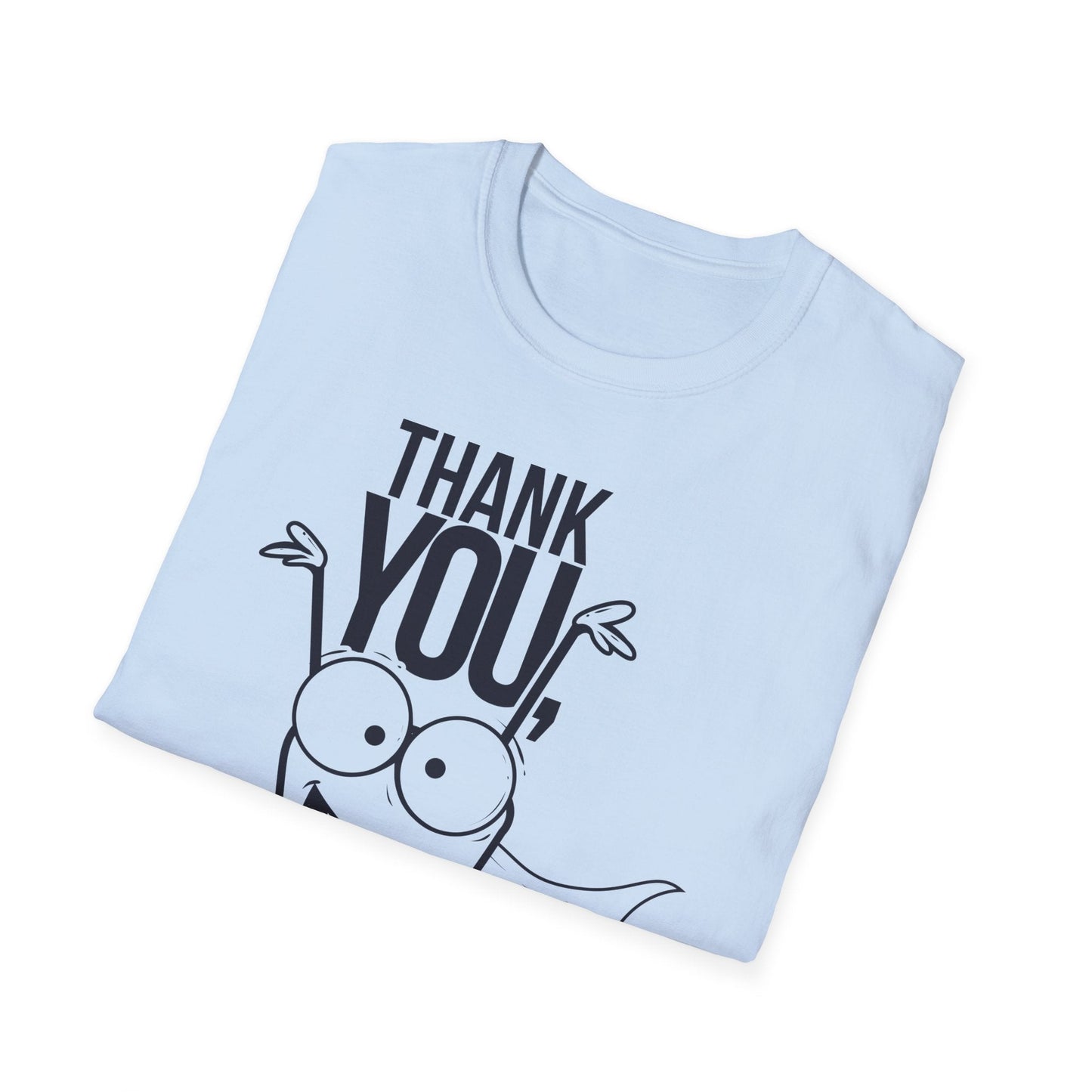 Cartoon T Shirt Animation Funny Tee Unisex Gildan Softstyle 64000 Ring Spun Cotton