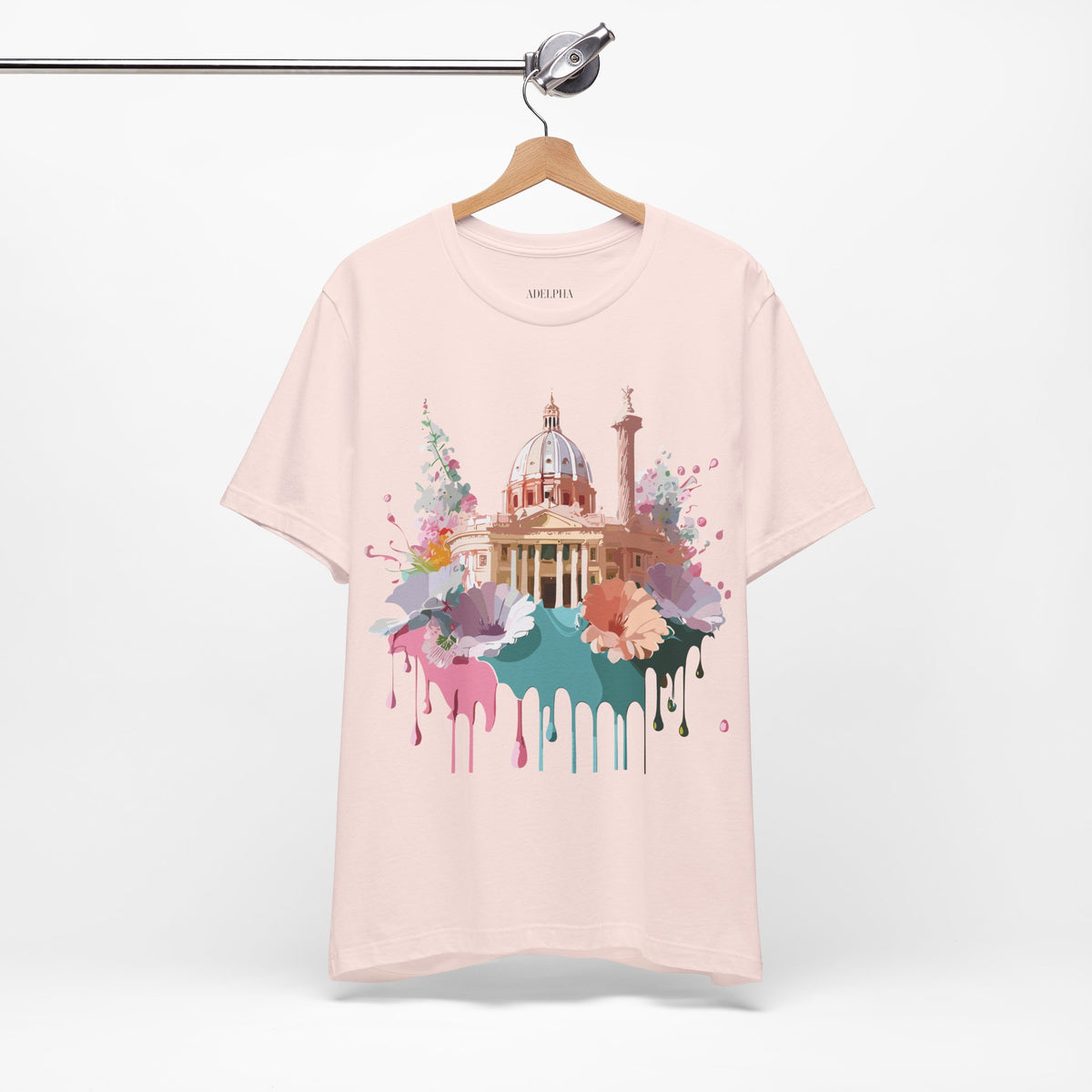 Unisex Cotton Bella+Canvas Tee with Rome