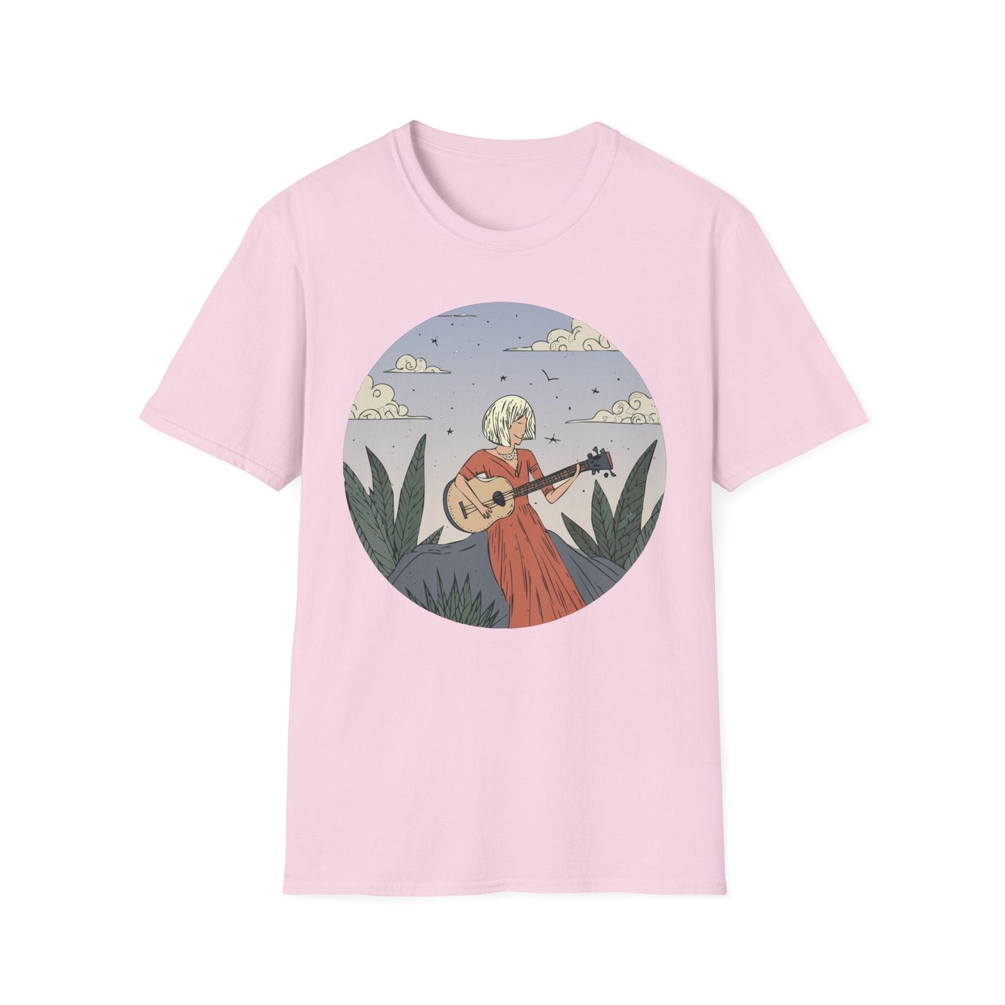 Womens Graphic T Shirts Art Design Tee Unisex Softstyle Gildan 64000 100 Percent Cotton