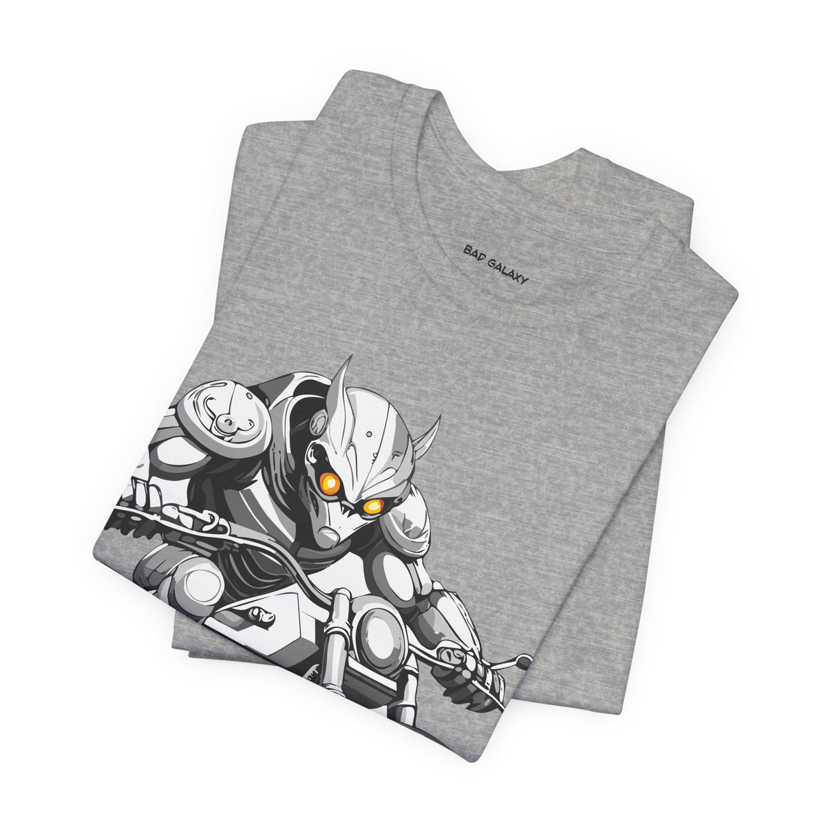 Alien Graphic Unisex Cotton Bella+Canvas Tee with Art Design b84