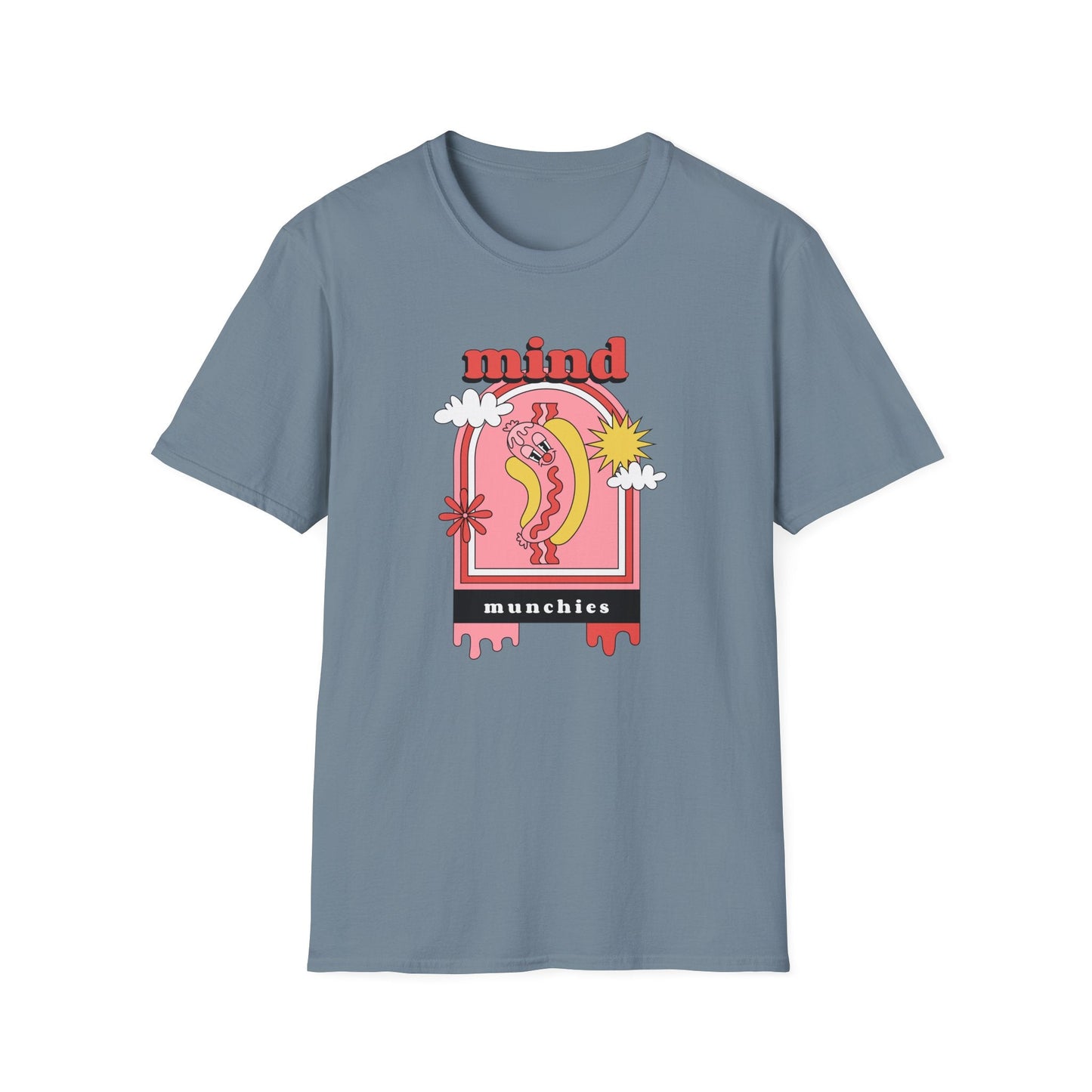 Funny Food T Shirt Unisex Softstyle Gildan 64000 100 Percent Ring Spun Cotton Lightweight Comfort