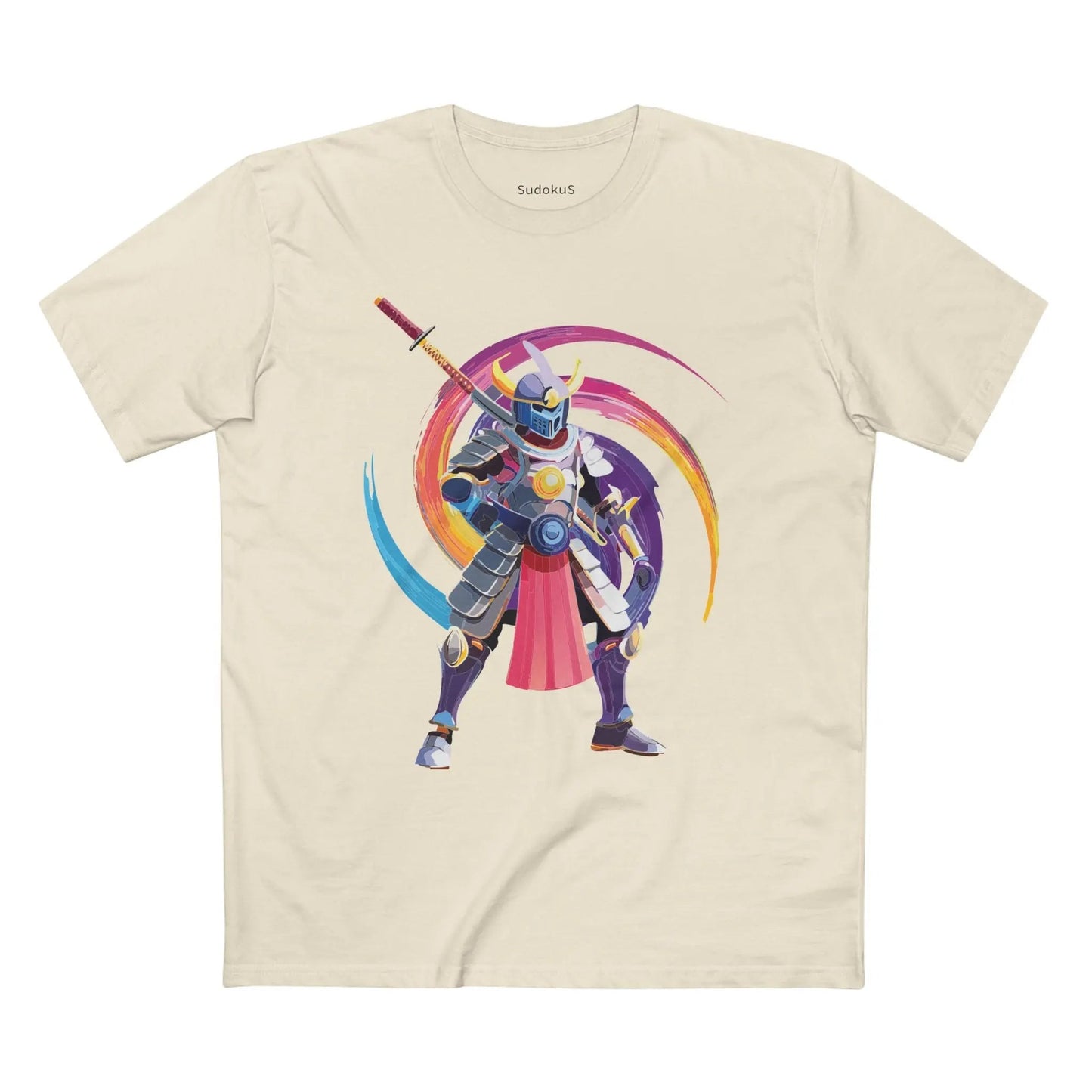 Samurai Graphic Unisex 100 Cotton Staple Tee 35