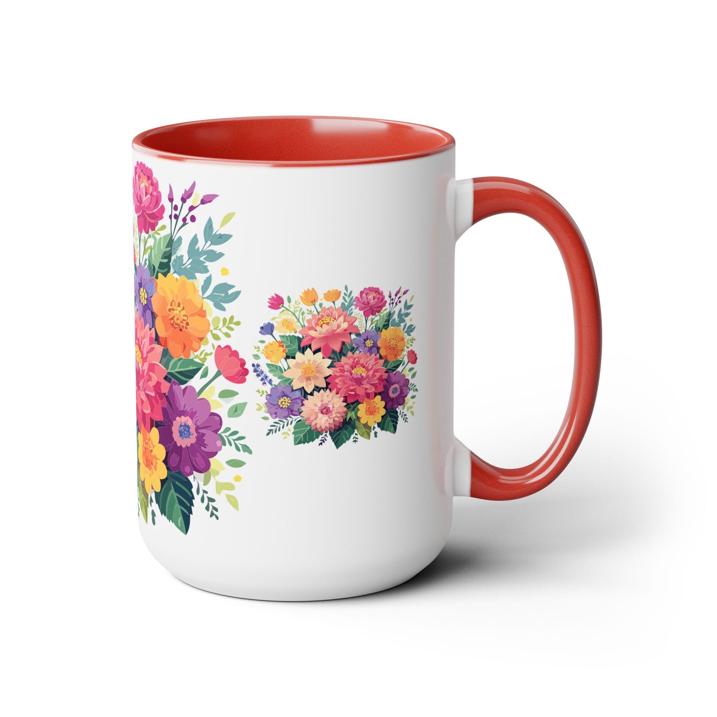 Floral Mug, Floral Cup