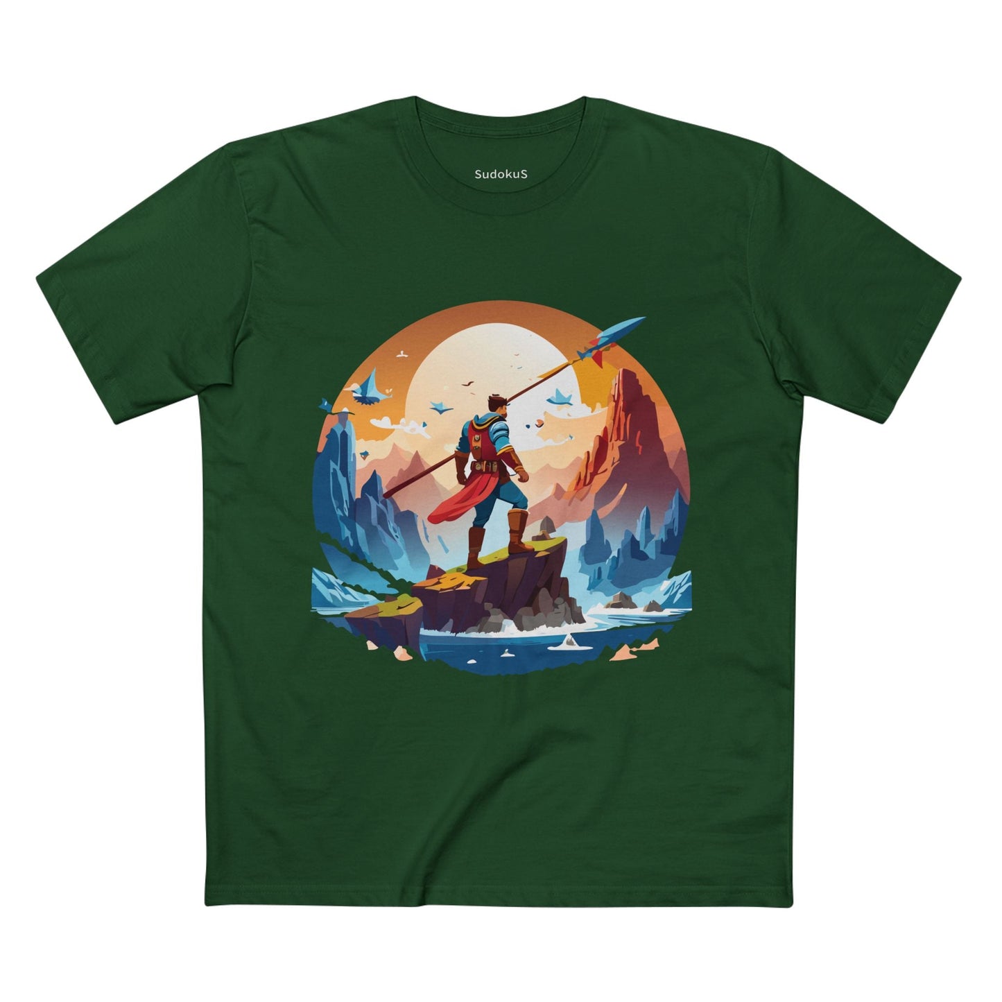 Adventures Graphic Unisex 100 Cotton Staple Tee 12
