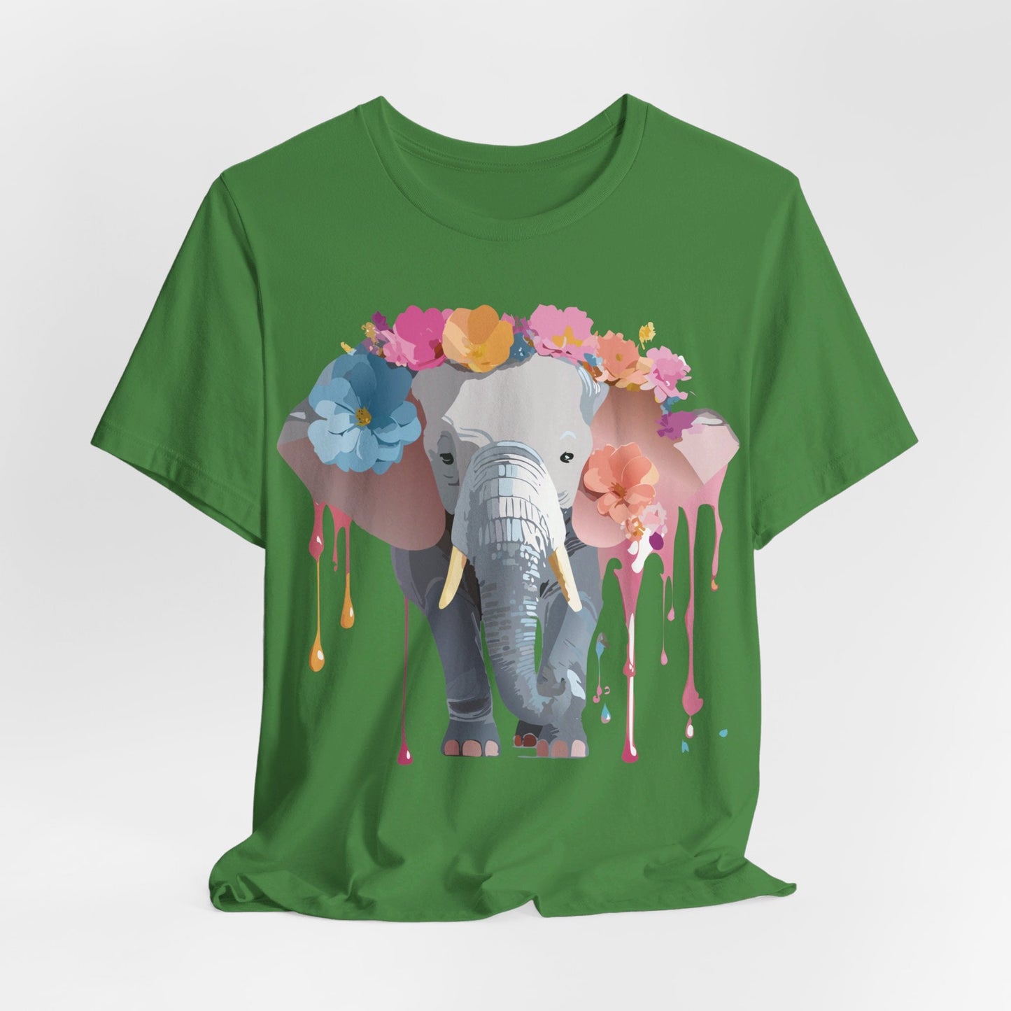 Vintage Inspired Adelpha Elephant Graphic T Shirt Unisex Short Sleeve Premium Artwork