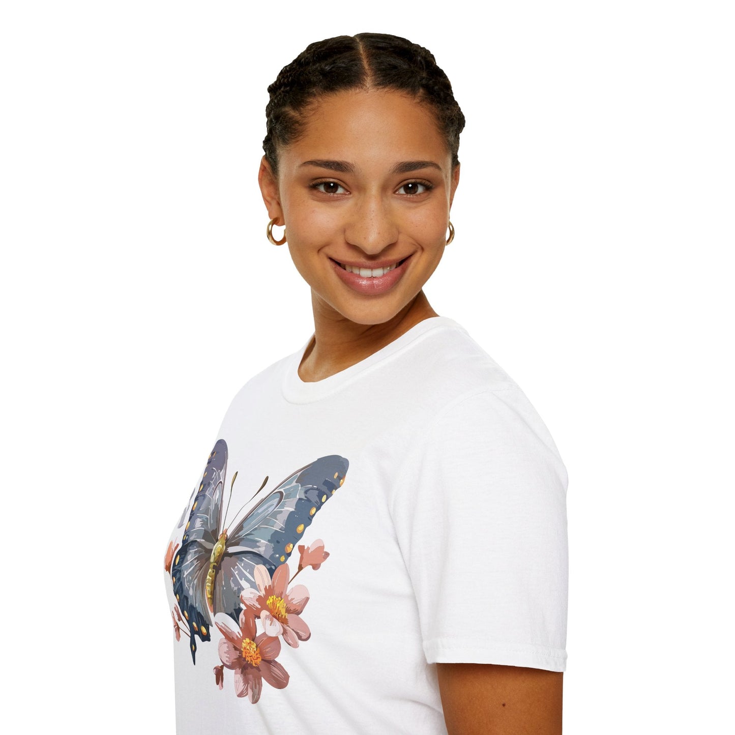 Butterfly Shirt Unisex T Shirt Monarch Butterfly Softstyle Tee Gildan 64000 Breathable Everyday Wear