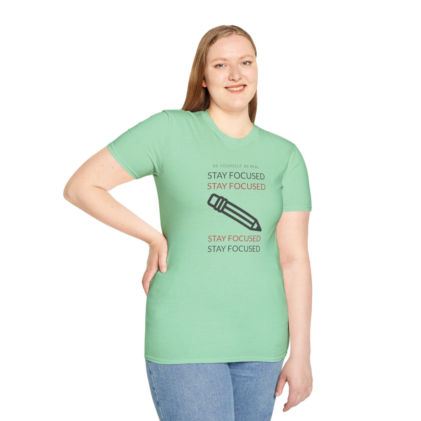 Positive Slogan T Shirts With Positive Words Unisex Softstyle Tee Gildan 64000 Good Quotes