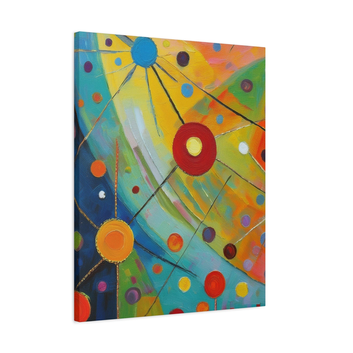 Abstract Oil Painting Print Canvas 20x24,20x30,24x30 24x32,24x36,30x40 32x48,36x48,40x60 Pine-Wood Inner Frame ABS-144