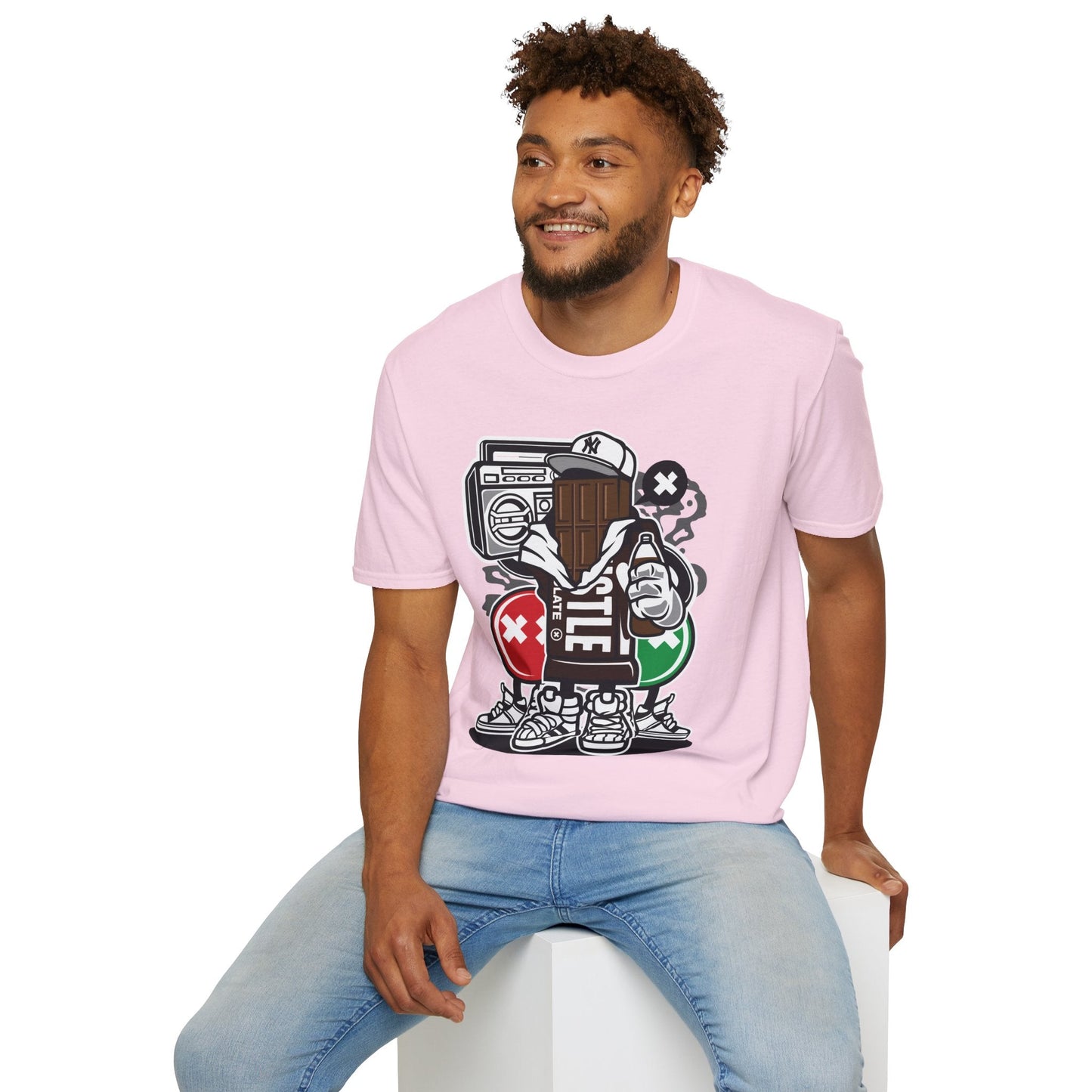 Gildan Softstyle Unisex Cartoon T Shirt Animation Funny Tee Breathable 100 Percent Cotton