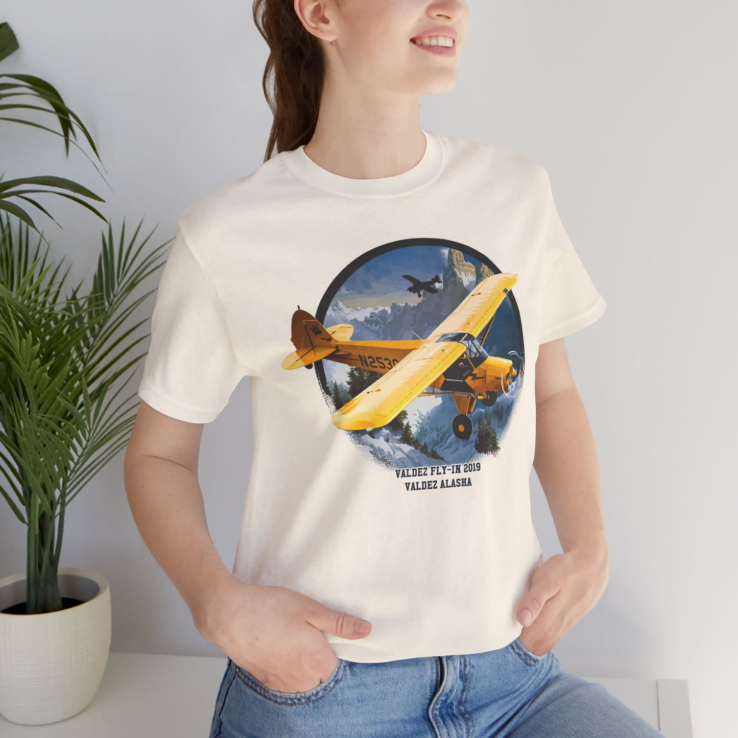 Retro Plane Graphic Design Tee, Plane Shirt, Vintage Tees, Art Design T-Shirt, Graphic Tee, Retro Art Shirts
