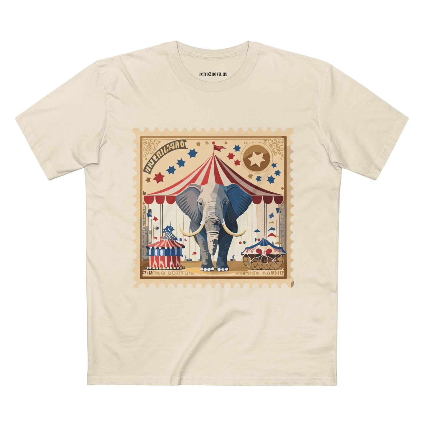 Stamp Shirt Postage Stamp Tee Unisex Premium Cotton Original Art Design From Retro2Nova PS 50