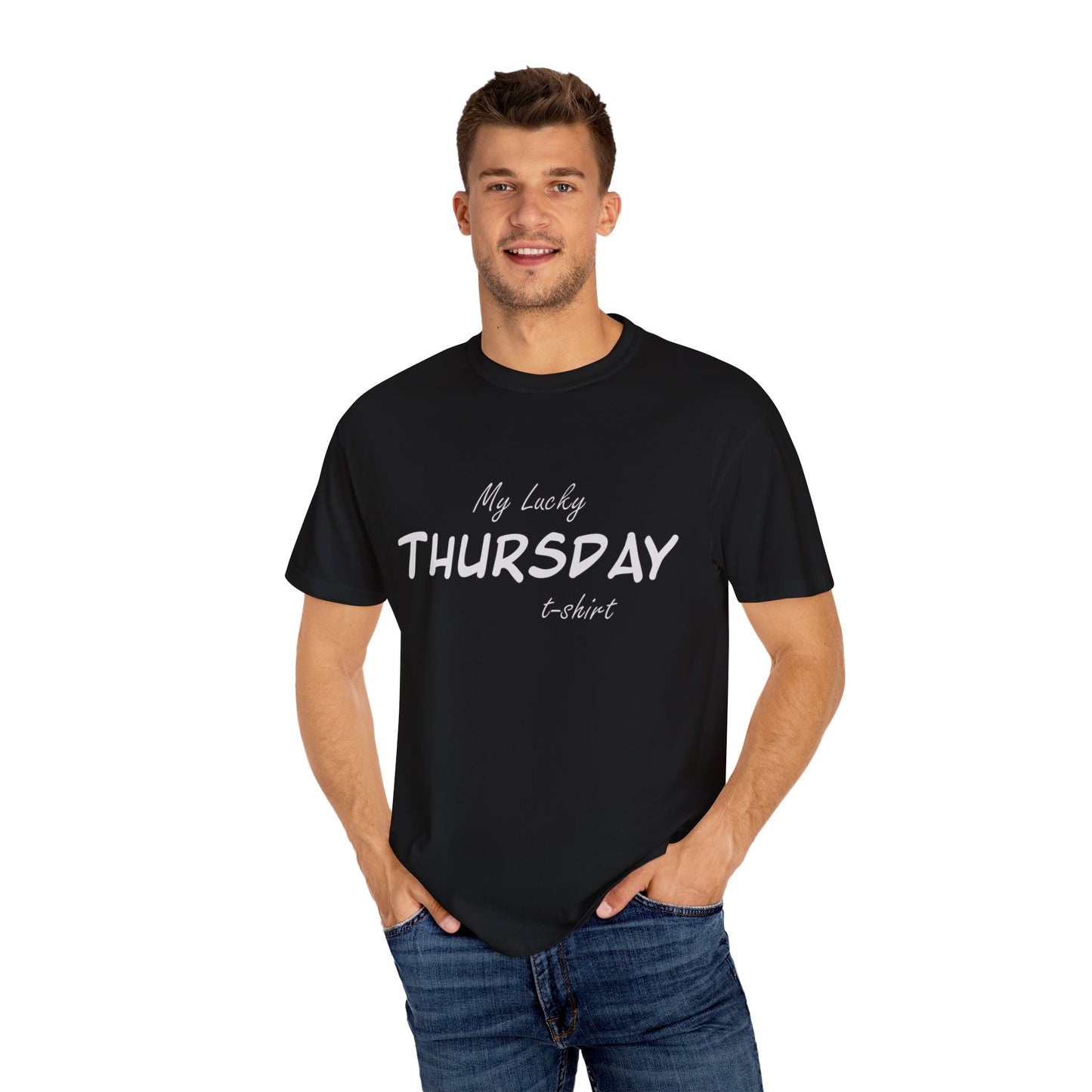 Unisex T-shirt with weekdays design