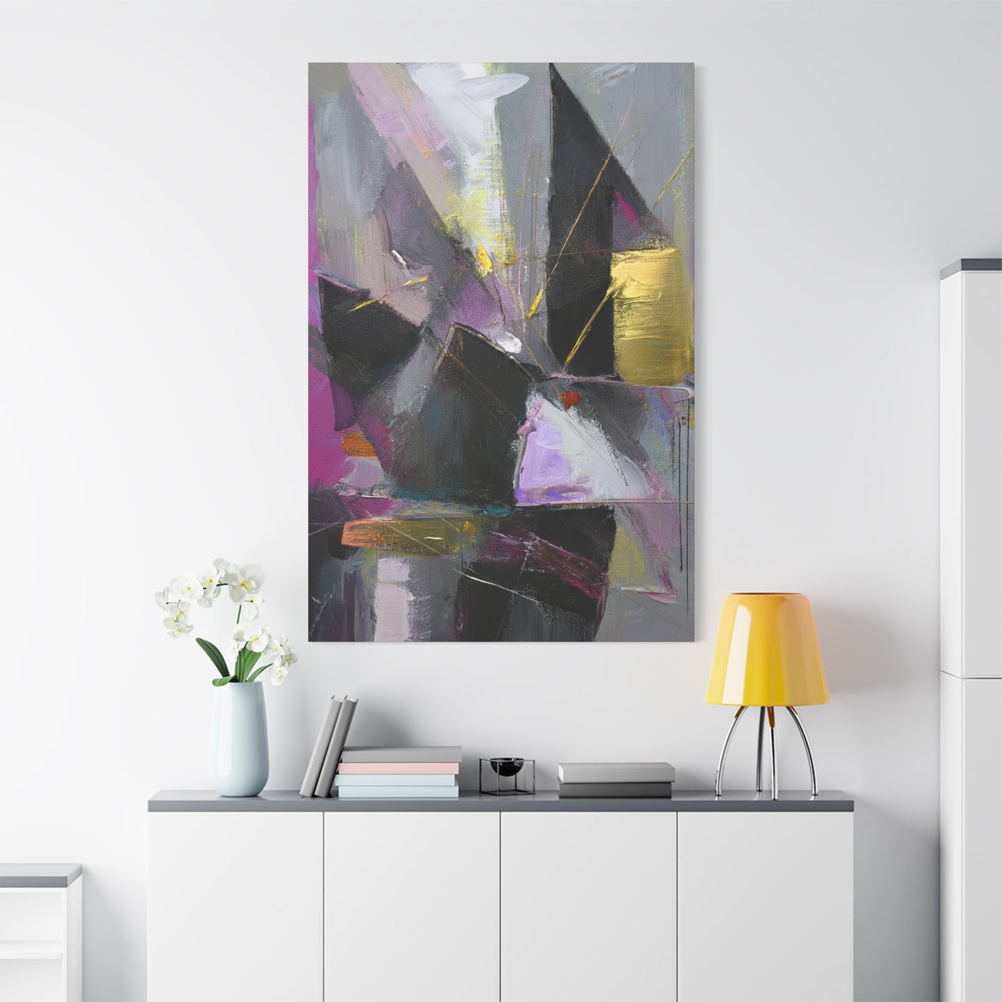 Abstract Oil Painting Print Canvas 20x24,20x30,24x30 24x32,24x36,30x40 32x48,36x48,40x60 Pine-Wood Inner Frame ABS-215