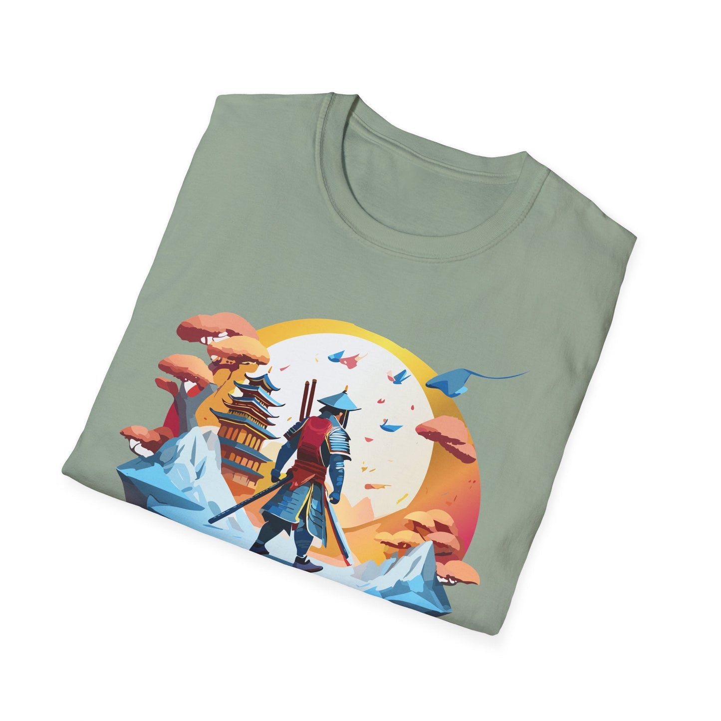 Samurai Shirt Unisex T Shirt Softstyle 64000 Gildan Tee For Everyday Comfort Durable Breathable