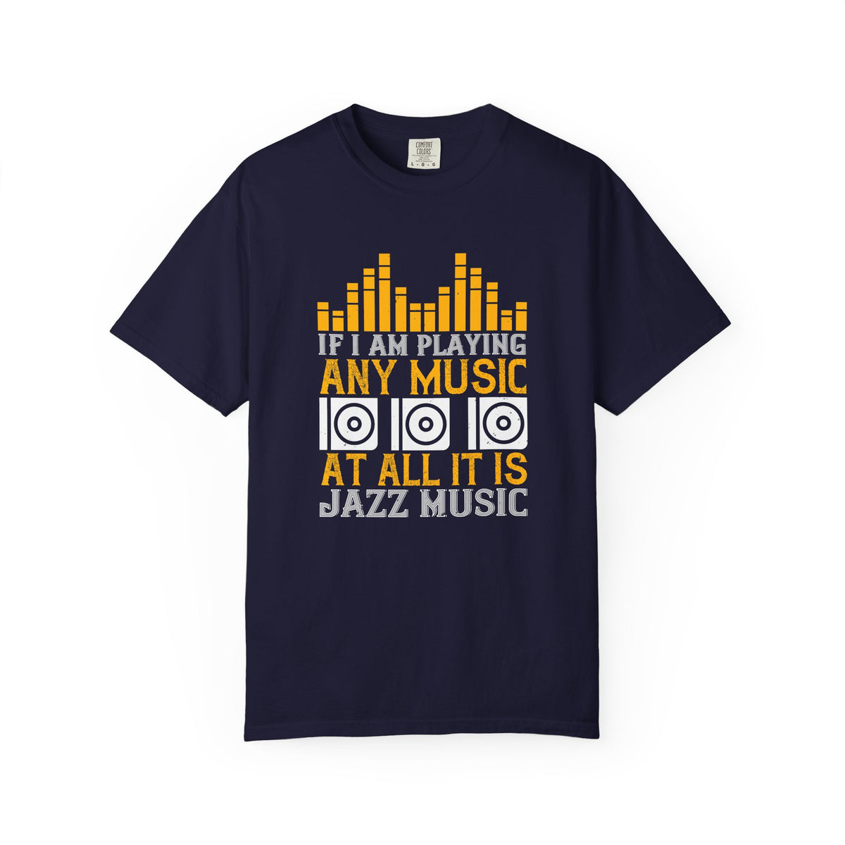 Jazz Music Graphic Unisex Heavy Cotton Art Designed T-Shirt m17