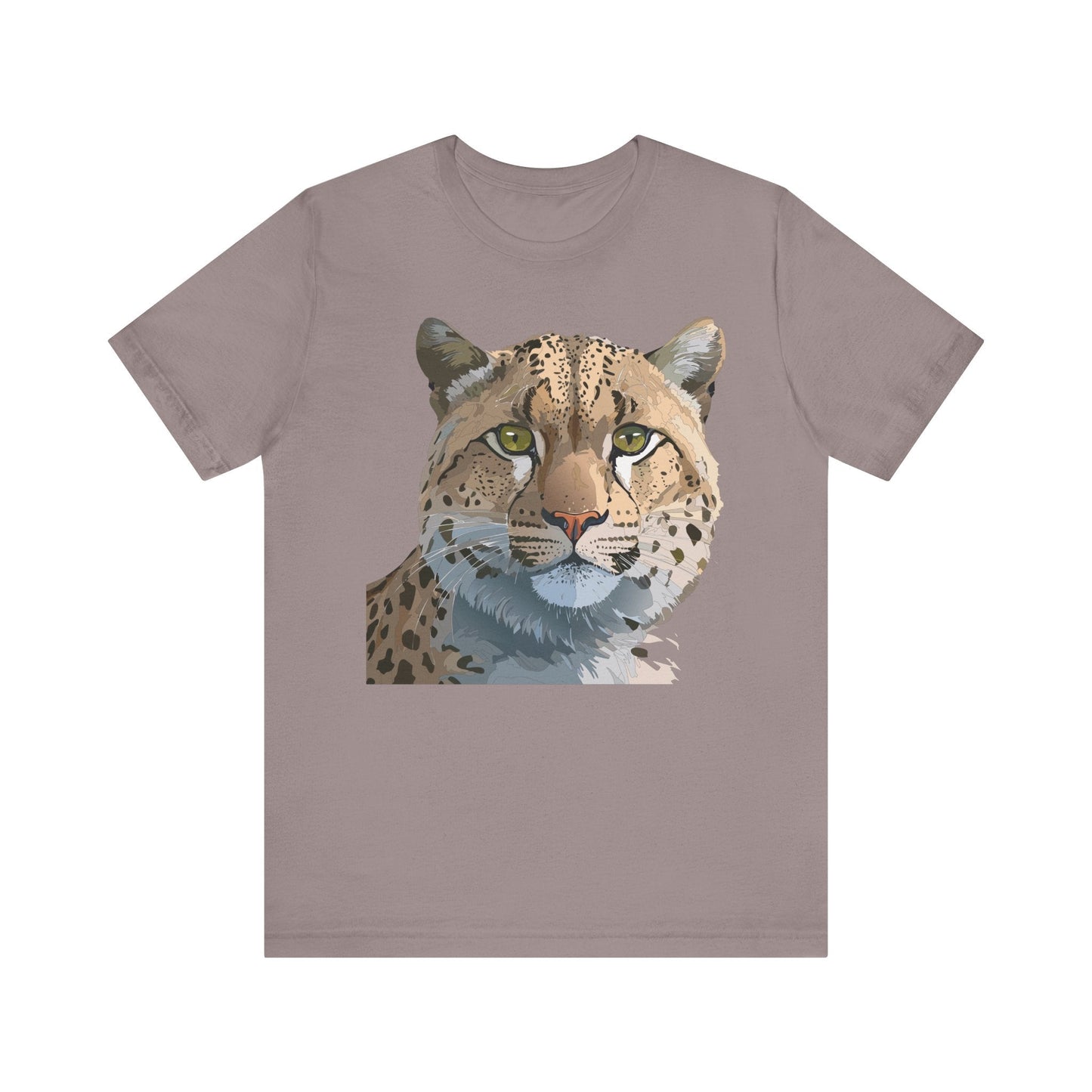 Unisex Animal Shirt With Animals Art Design Tee Short Sleeve Wildlife Print Tee Shirt
