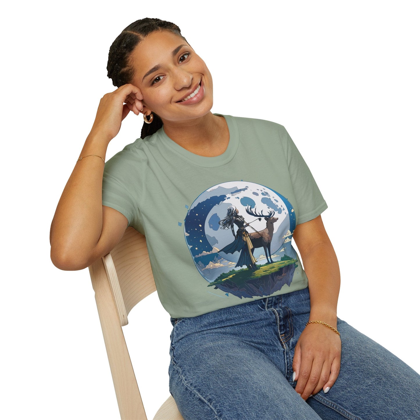 Women Graphic T Shirts Art Design Shirt Unisex Softstyle Gildan 64000 Tee Cotton Everyday Comfort