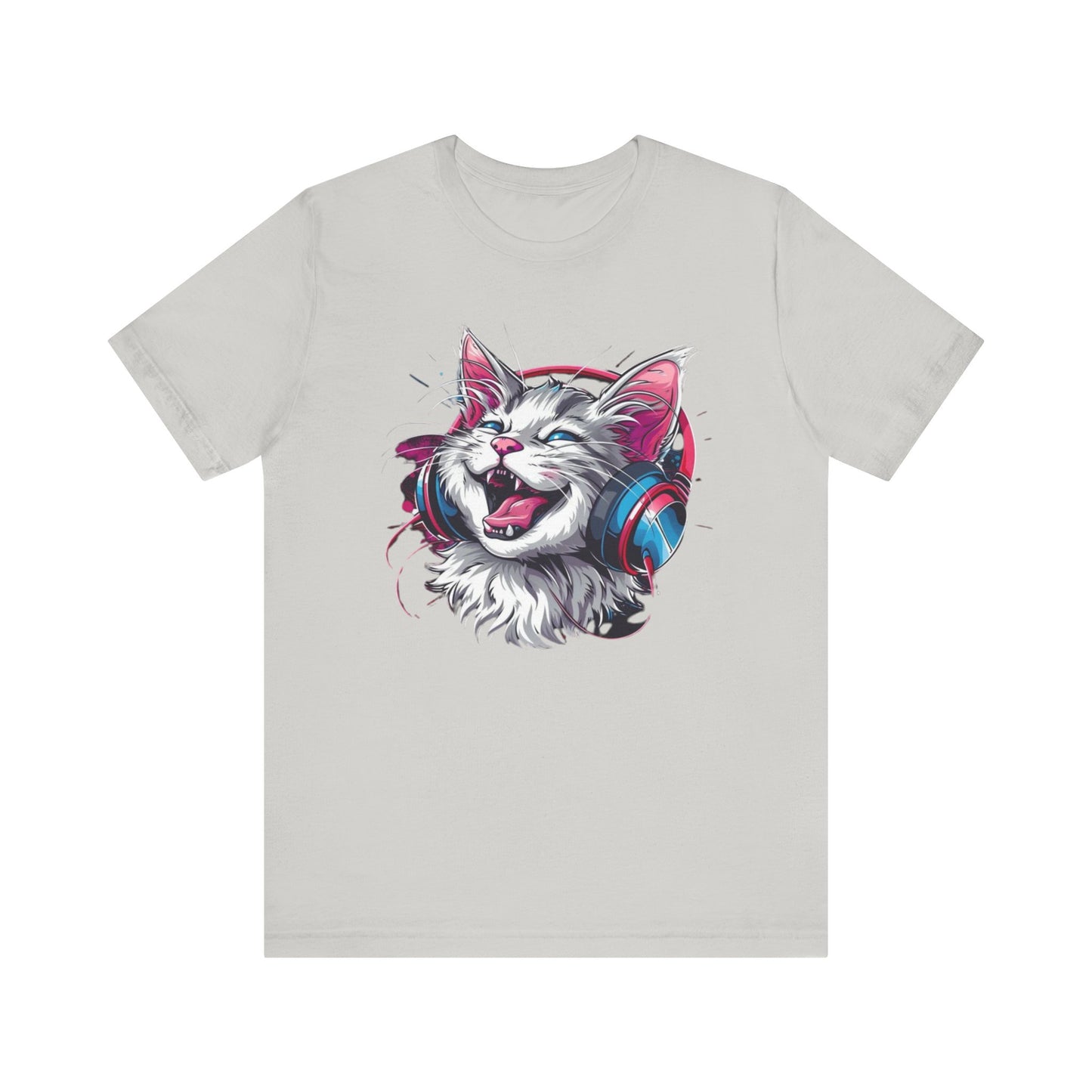 Gina Cartoon Cat Tee Shirt, Funny Cat T-Shirt, Pet Shirt, Animal Tees, Funny Animal T-Shirt, Graphic Tee