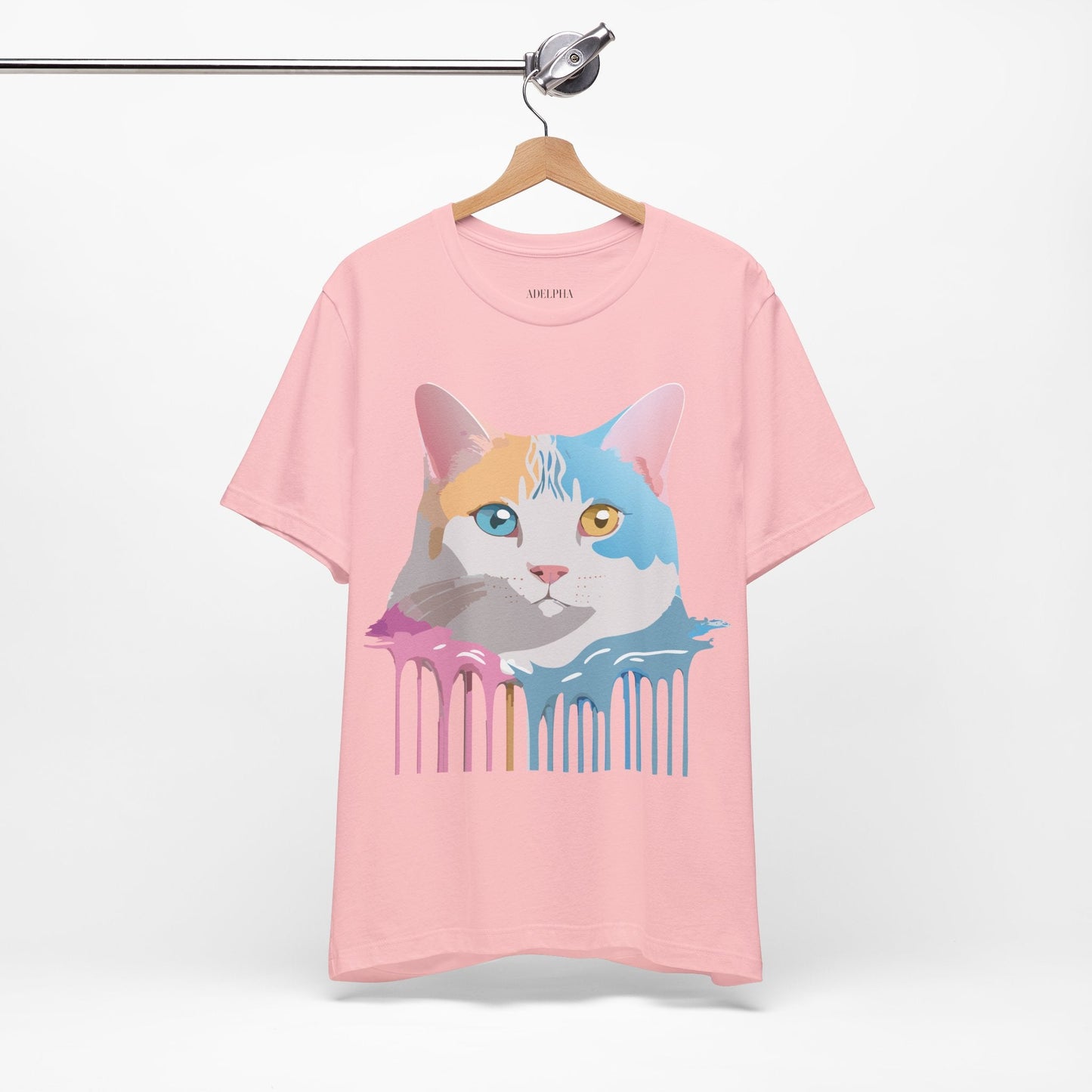 Adelpha Cat Graphic Tee Unisex Jersey Short Sleeve Vintage Inspired