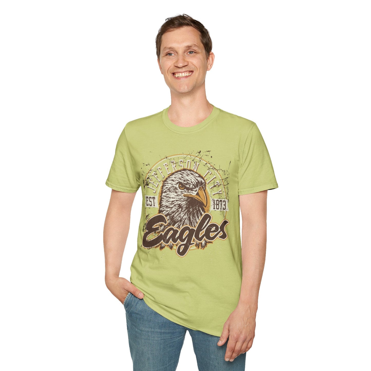 Unisex Art Design Graphic Tee Shirt With Graphic Design Gildan Softstyle 64000 For Comfort