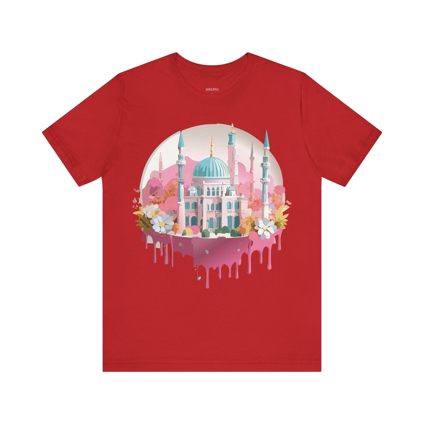 Istanbul Tourist Shirt Unisex Graphic Tee By Adelpha Premium Vintage Art Design Edition