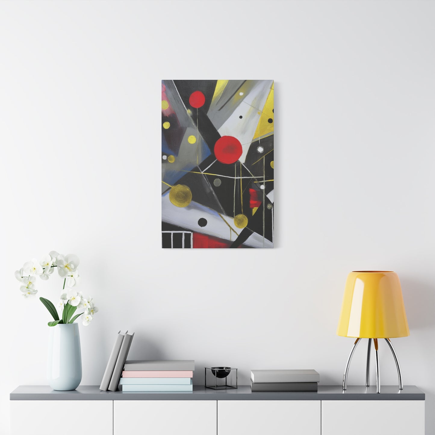 Abstract Oil Painting Print Canvas 20x24,20x30,24x30 24x32,24x36,30x40 32x48,36x48,40x60 Pine-Wood Inner Frame ABS-154