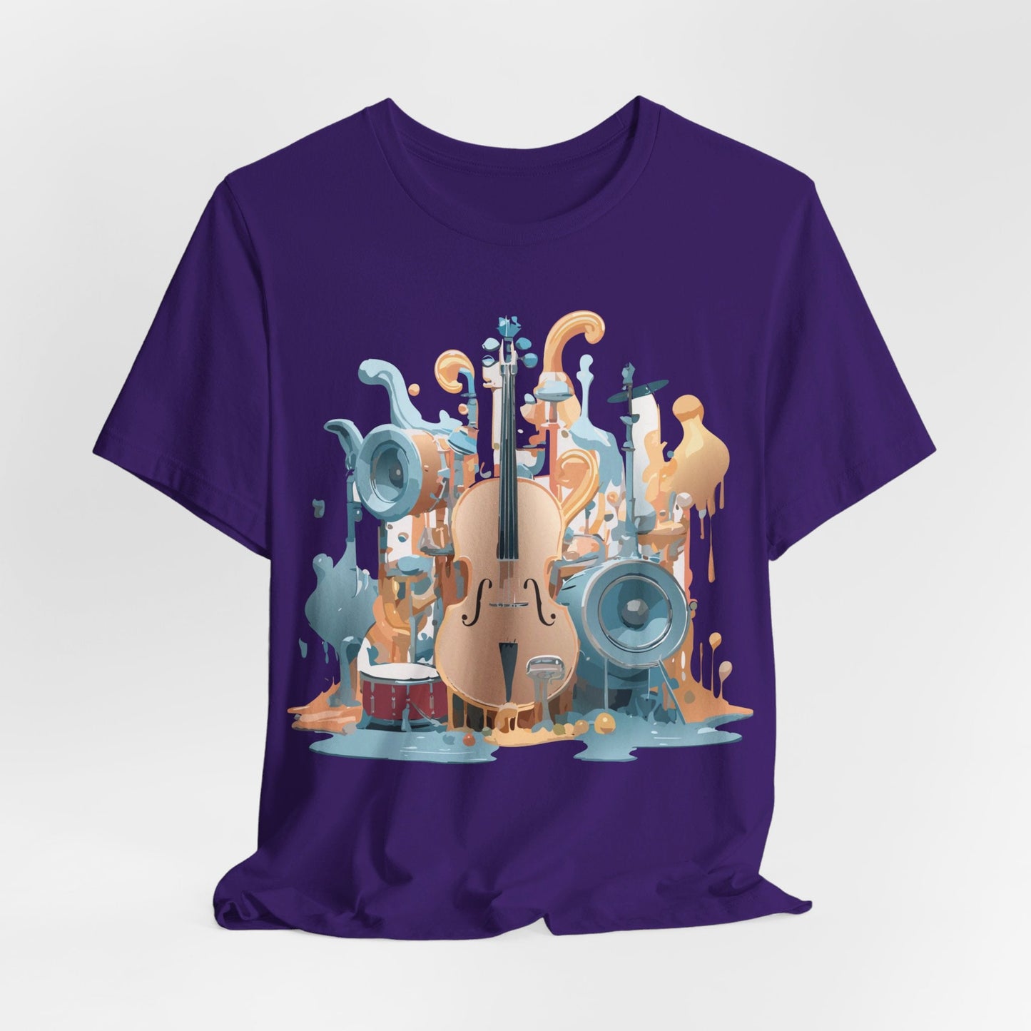 Adelpha Music Graphic T Shirt Unisex Jersey Short Sleeve Vintage Inspired Art Tee