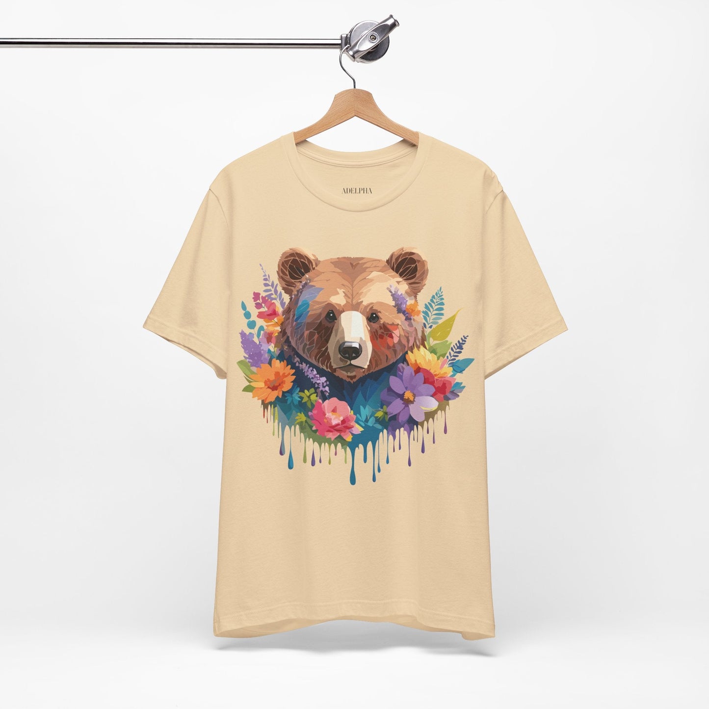 Adelpha Vintage Inspired Graphic Tee Unisex Short Sleeve Shirt