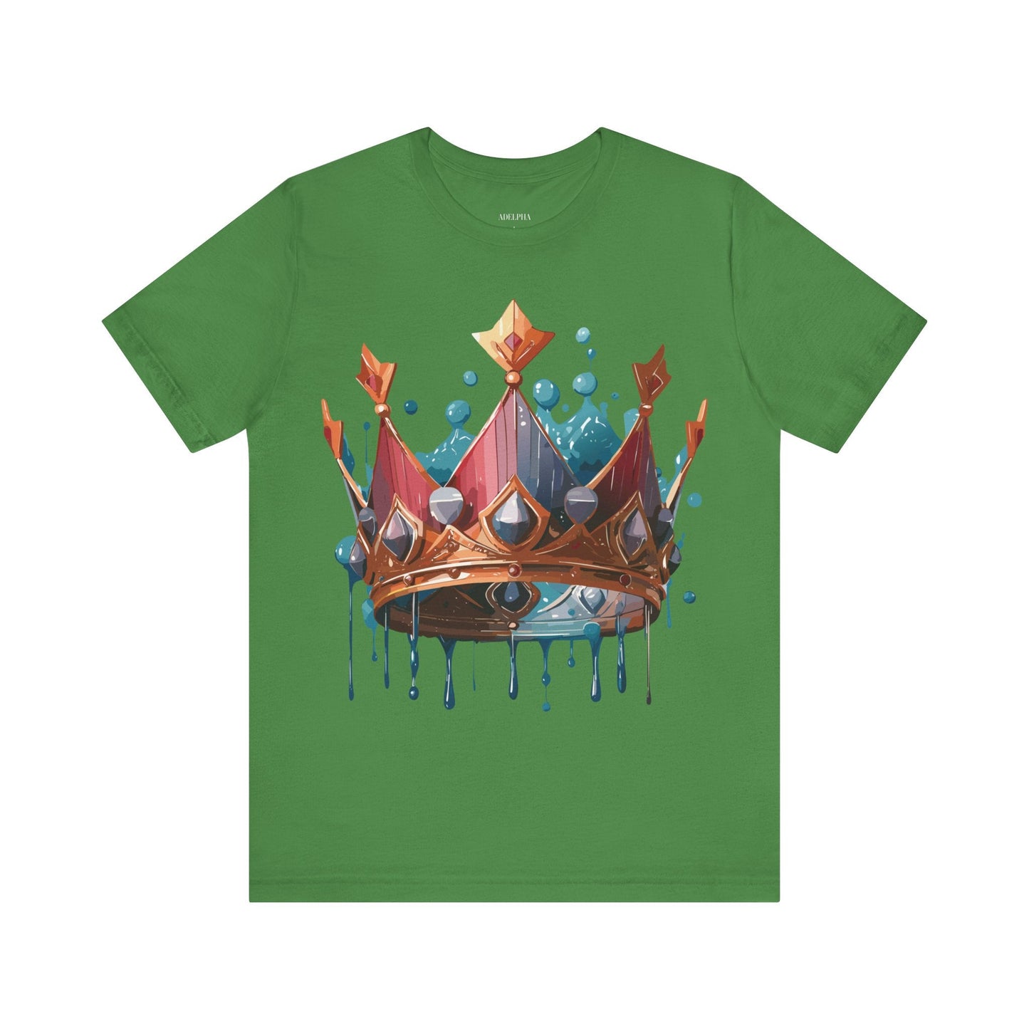 Crown Graphic Unisex 100 Cotton Vintage Artwork Tee 7