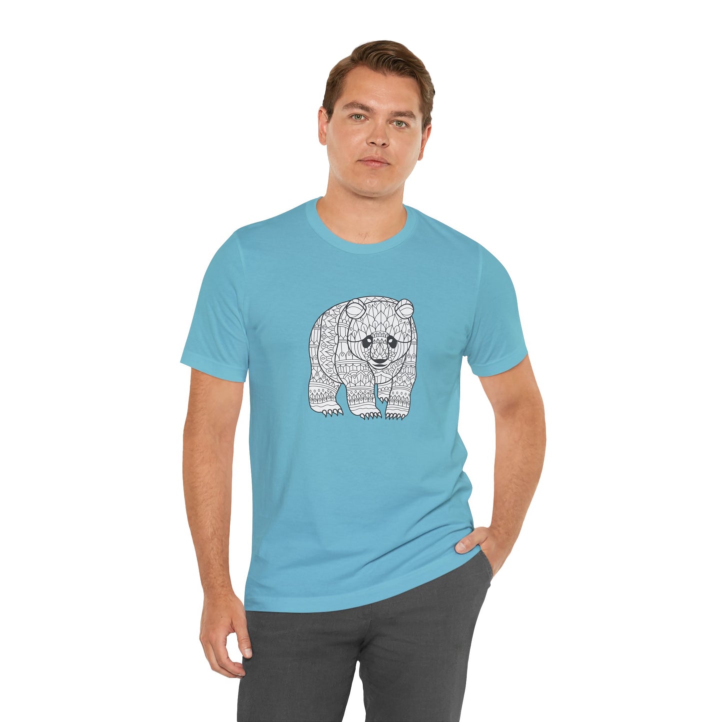 Unisex Tee Shirt with animals Print