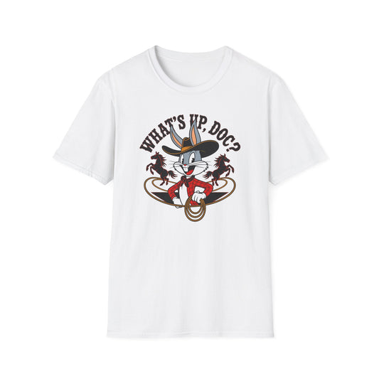 Cartoon Bunny Graphic Unisex Cotton Animal Animation Artwork Design Tee 41