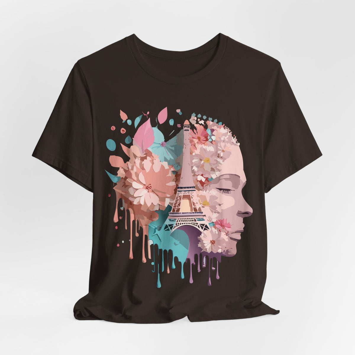 Unisex Cotton Bella+Canvas Tee with Paris