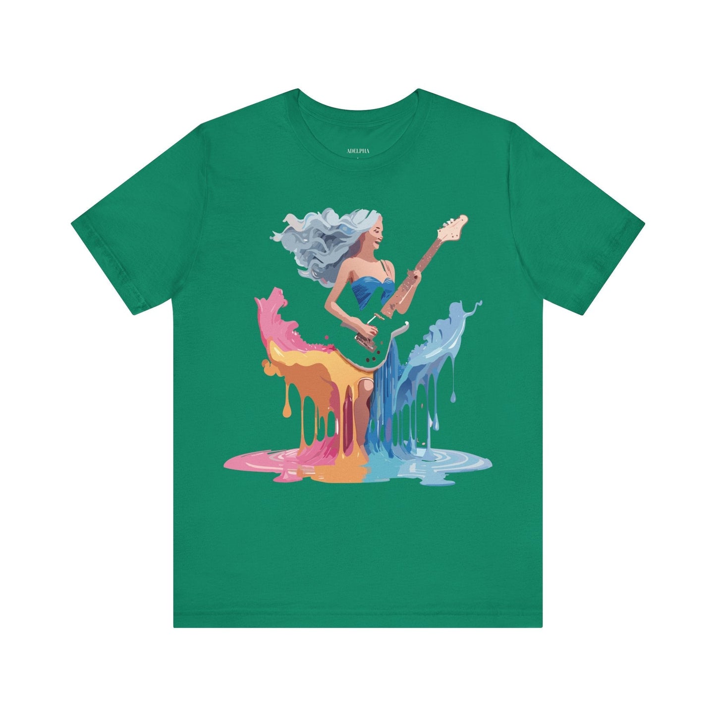Adelpha Music T Shirt Graphic Tee Unisex Short Sleeve Vintage Inspired Artwork Casual Wear