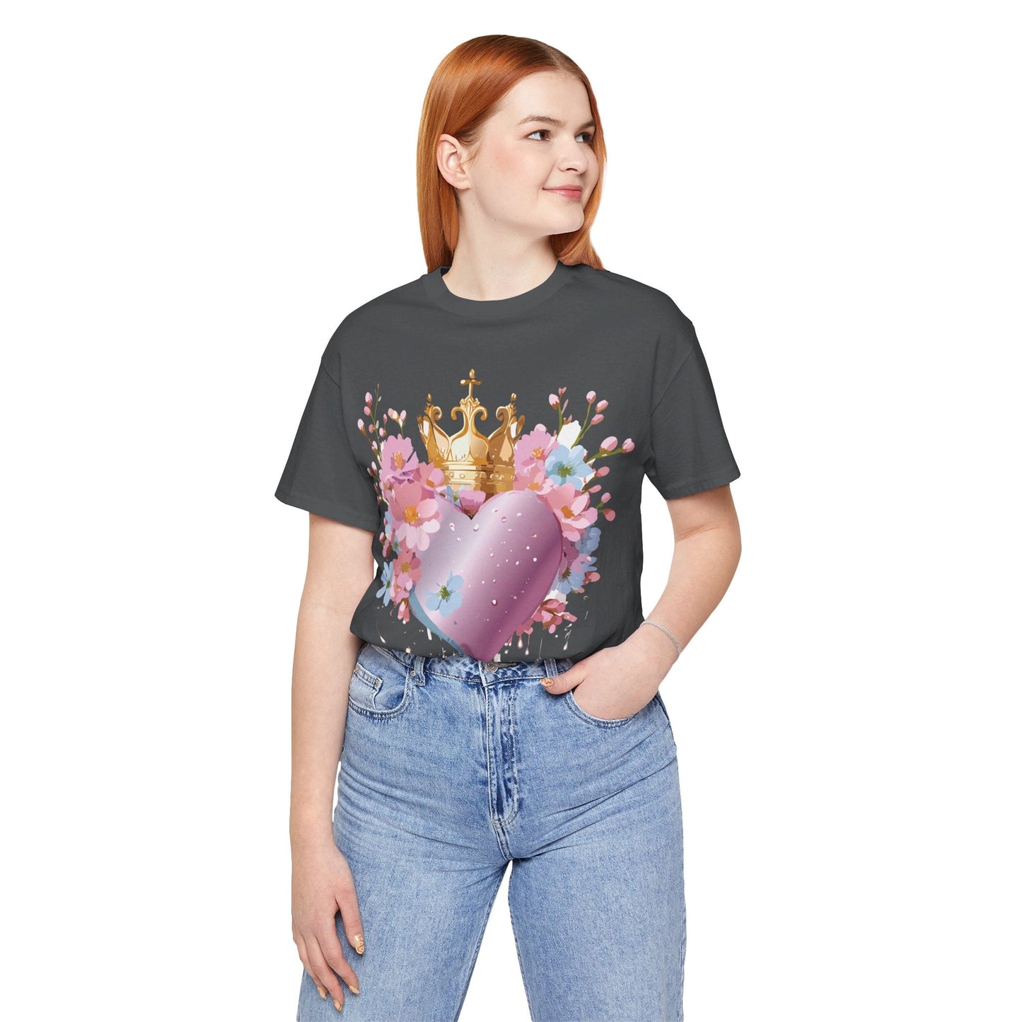 Valentine Graphic Tee From Adelpha Unisex Jersey Short Sleeve Vintage Inspired Artwork Shirt