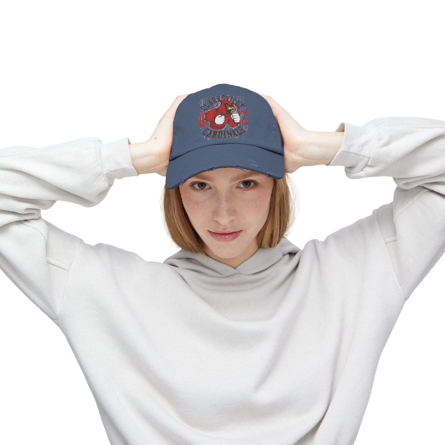 Unisex Vintage Sports Logo Cap, Cap with Sports Logo, Cap with Band Logo