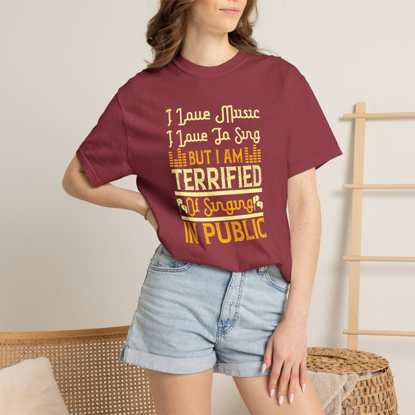 Music Graphic Design Unisex Cotton T-shirt m12