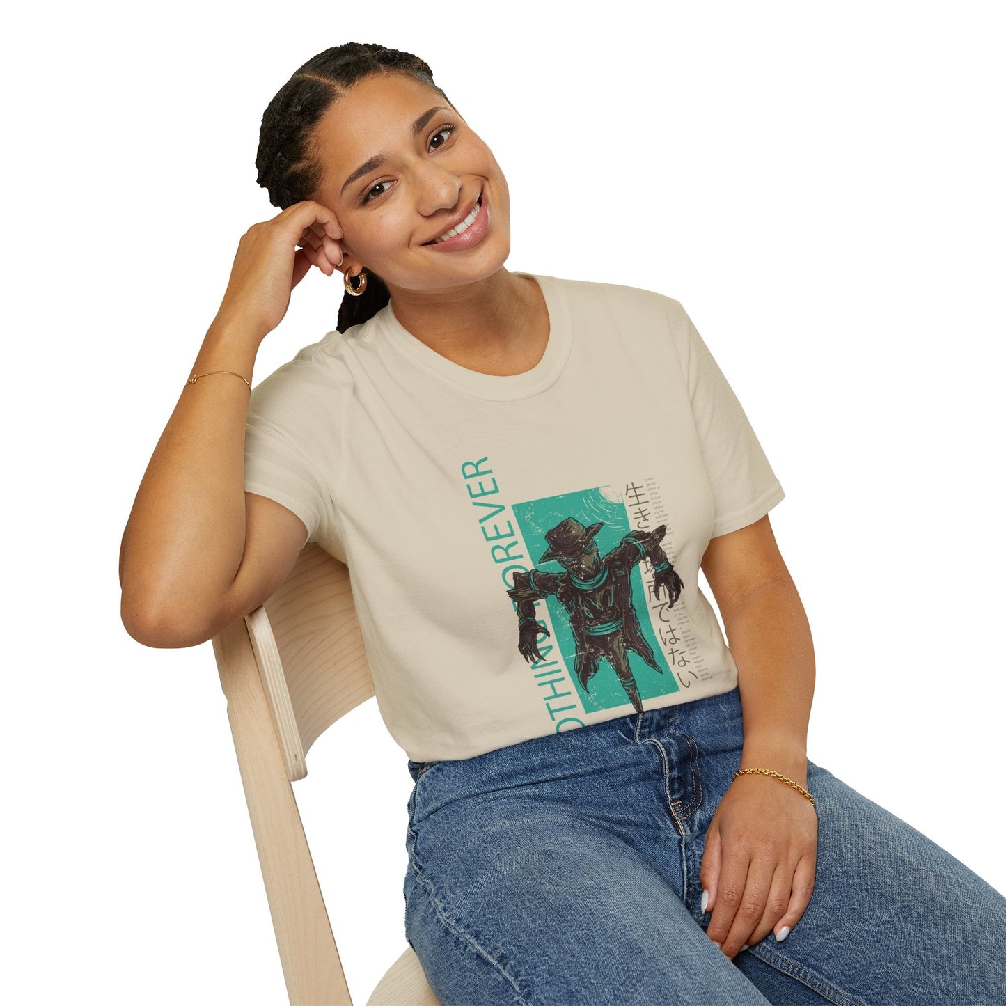 Unisex Art Design Graphic Tee Premium Gildan Softstyle 64000 Short Sleeve Cotton Shirt