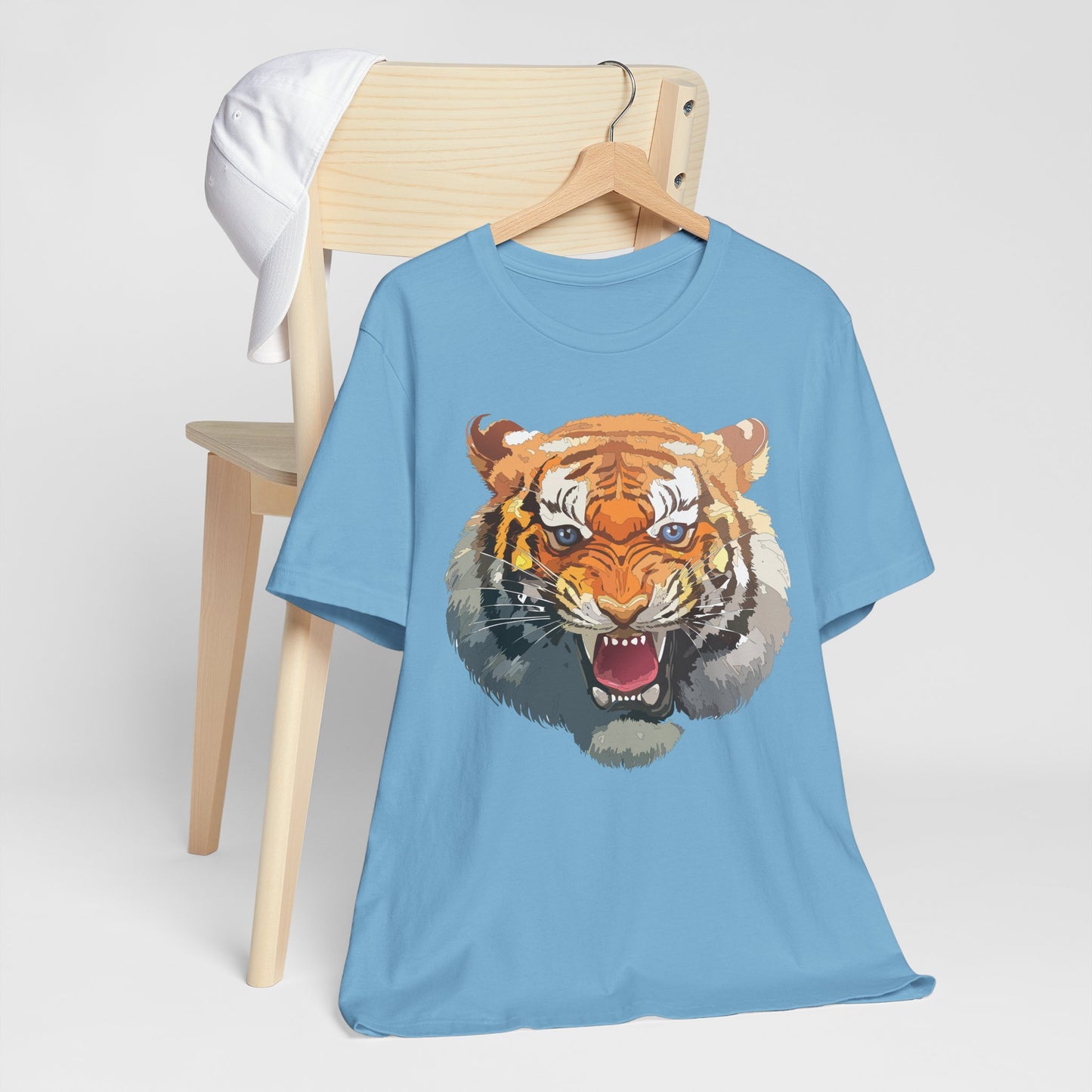 Tiger Shirt, Animal Shirt, T-Shirt with Tiger, Art Design Tee, Animal Tees, Safari T-Shirt, Graphic Design Tee 14