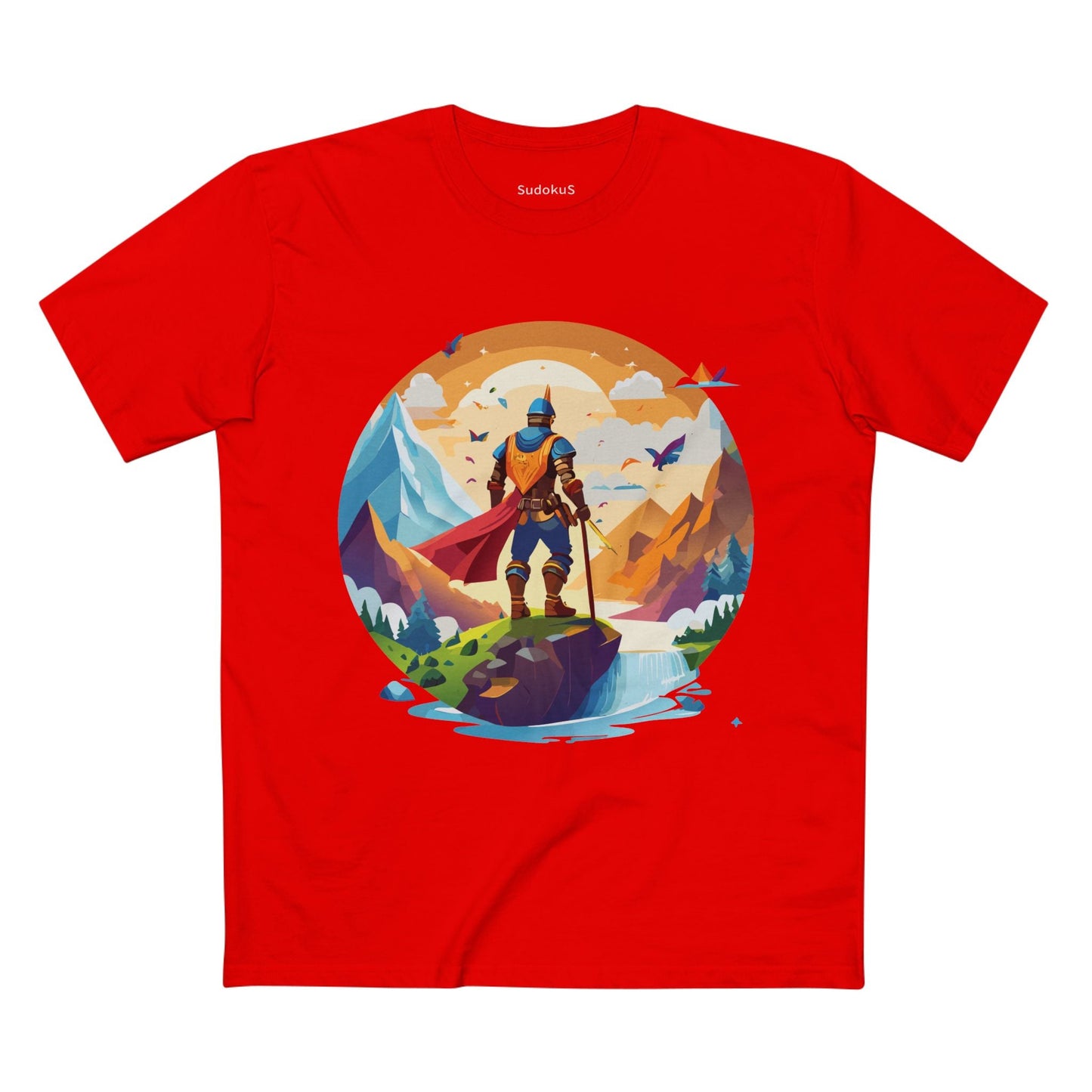 Adventures Graphic Unisex 100 Cotton Staple Tee 8