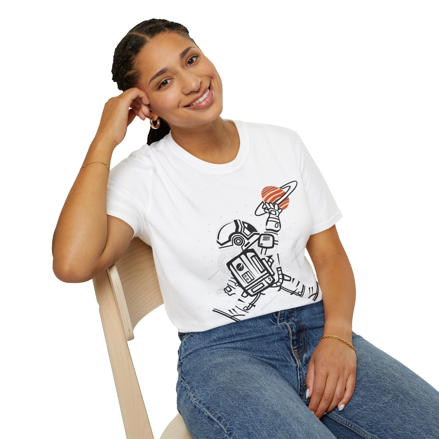 Unisex Cartoon T Shirt Animation Tee Funny Tee Gildan Softstyle 64000 100 Cotton