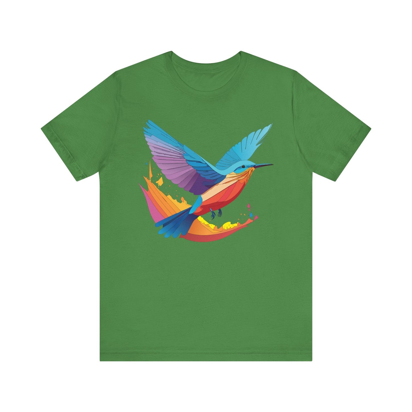 Unisex Animal Shirt Art Design Tee With Wild Animals Print Soft Comfortable Short Sleeve Tee