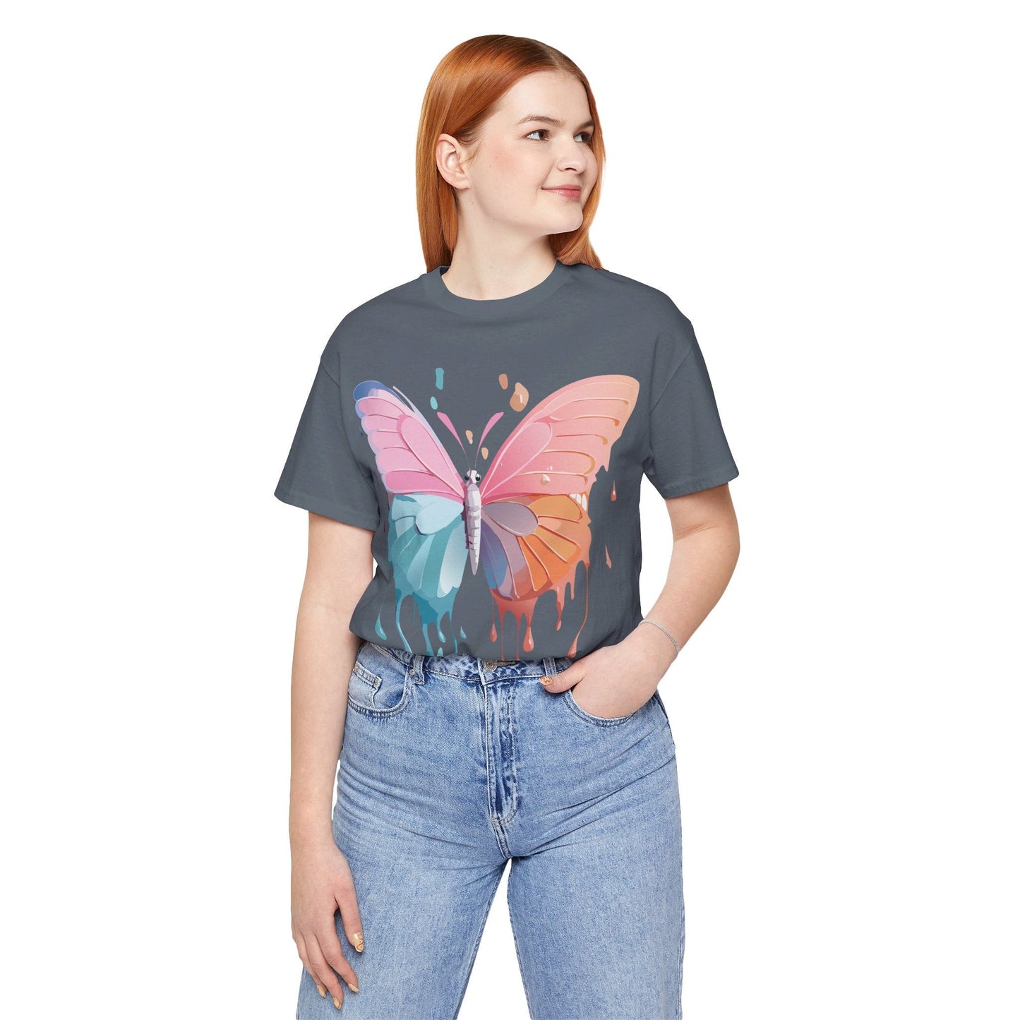 Adelpha Graphic Tee Unisex Short Sleeve Jersey Art Design Vintage Inspired