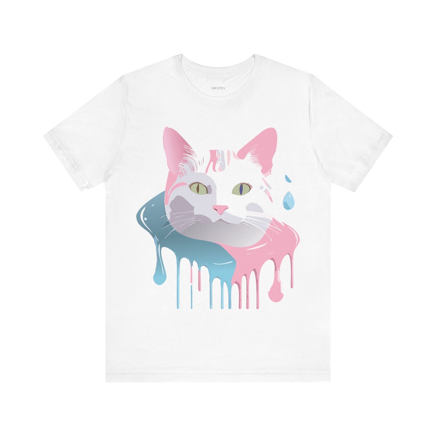 Adelpha Cat Graphic Tee Unisex Short Sleeve Shirt Vintage Inspired Artwork