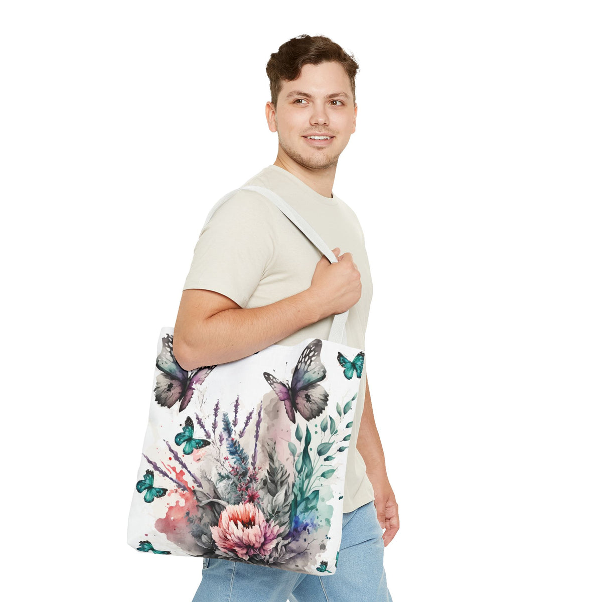 Butterfly Canvas Tote