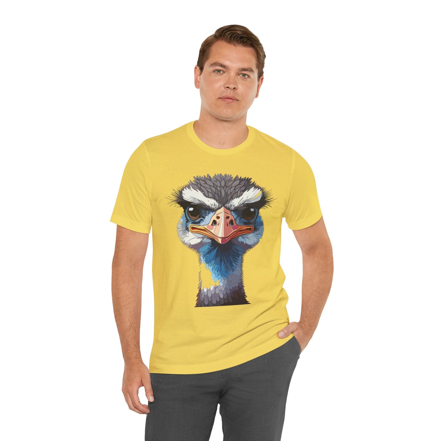 Unisex Animal Tee Shirt With Wildlife Art Design For Men And Women Gildan Softstyle 64000