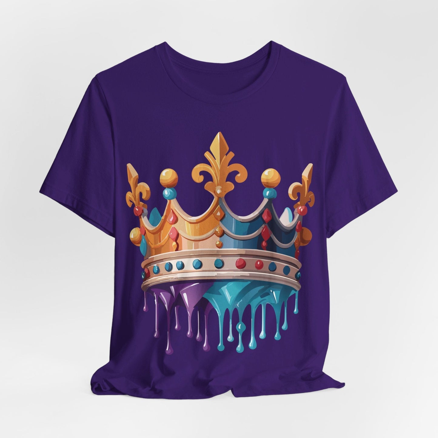 Adelpha Crown Graphic Tee Unisex Vintage Inspired Art Design Short Sleeve Shirt